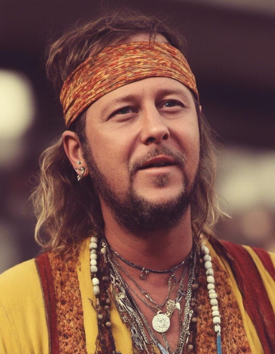 Woodstock Hipster in Vibrant Colors