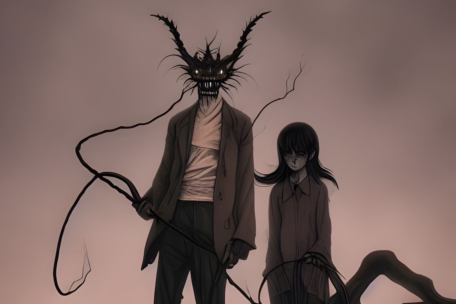 Demons in Photorealistic Digital Illustration