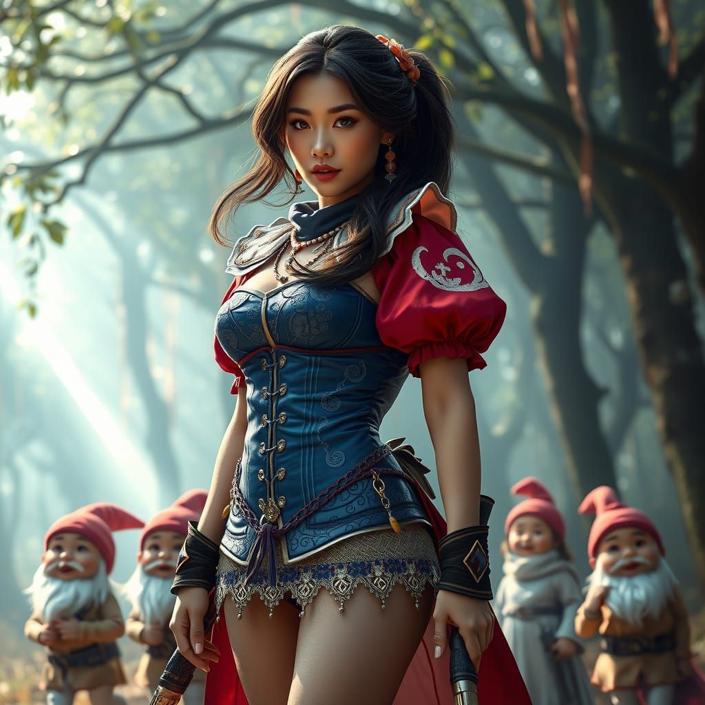 Asian Snow White