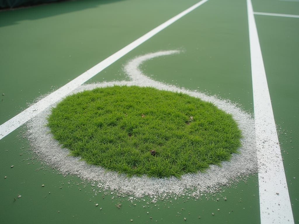 Grass Stain on White - Spart