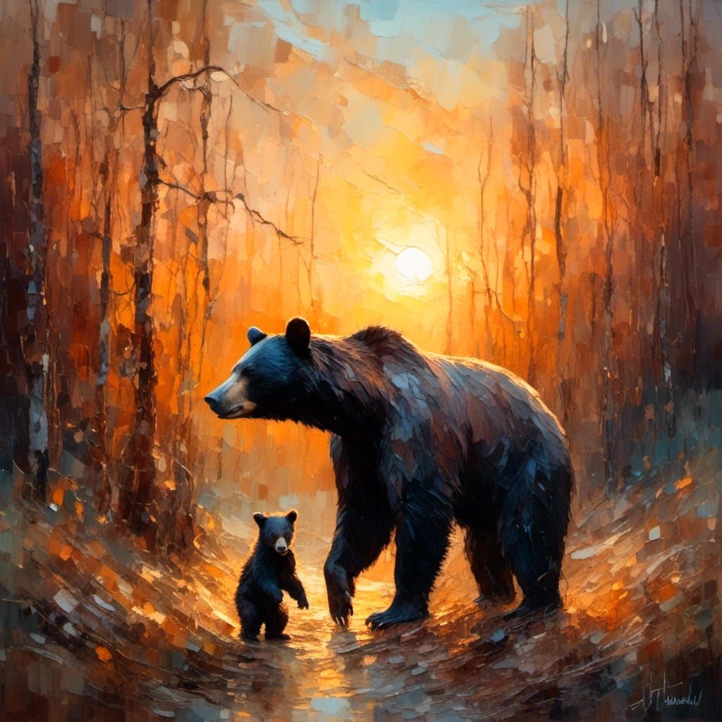 Look for the, bear necessities...