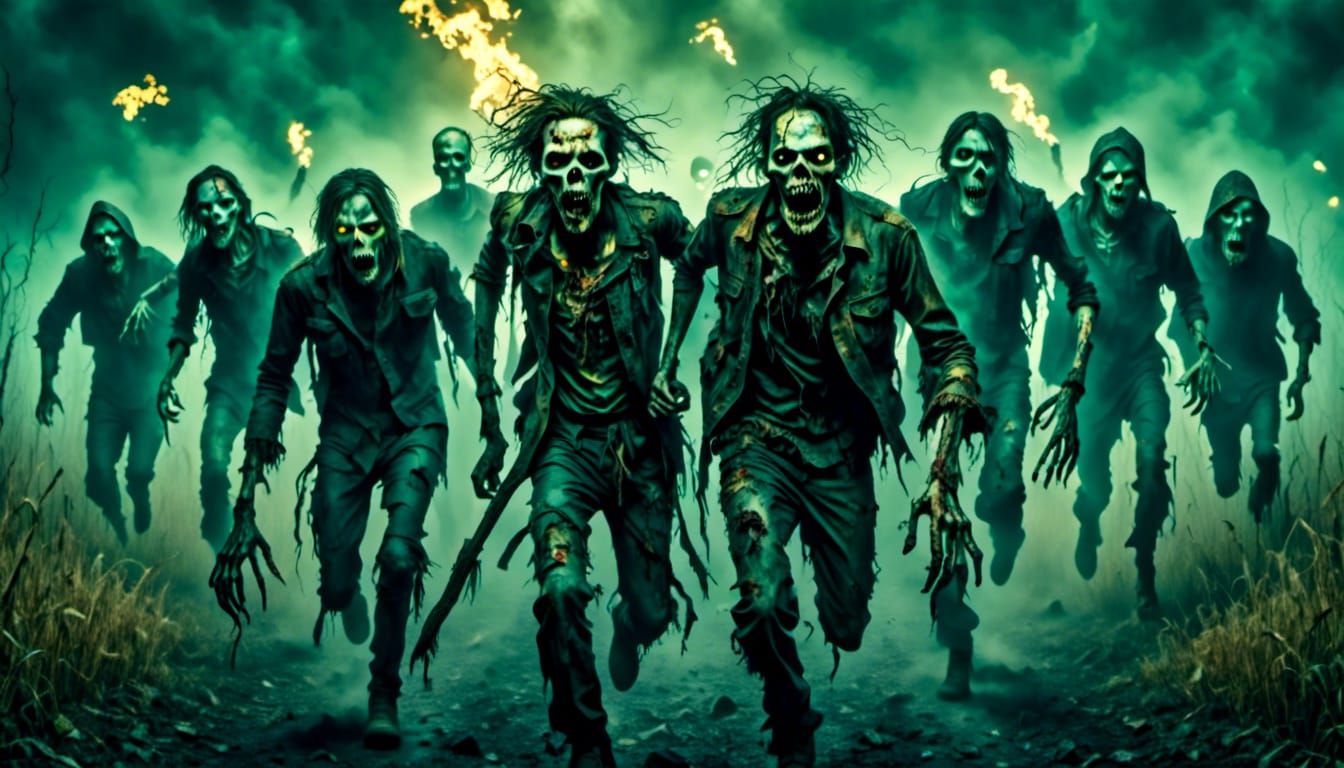 Zombie Horde Marches on Norwegian Constitution Day
