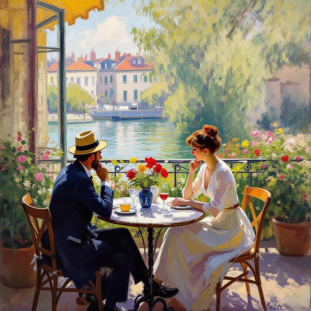 Impressionist Light: Soft Warmth and Vivid Colors