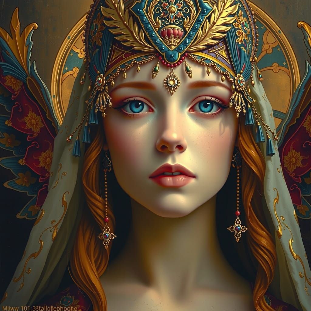 Angel of Deliverance in Classical Style