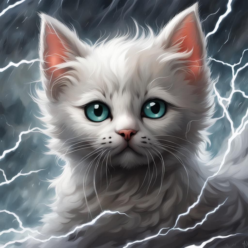 Storm Shaped Kitten