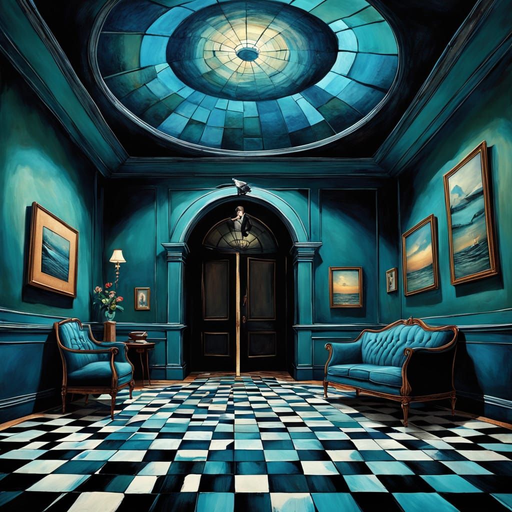 Surrealist Doctor's Oceanside Portal