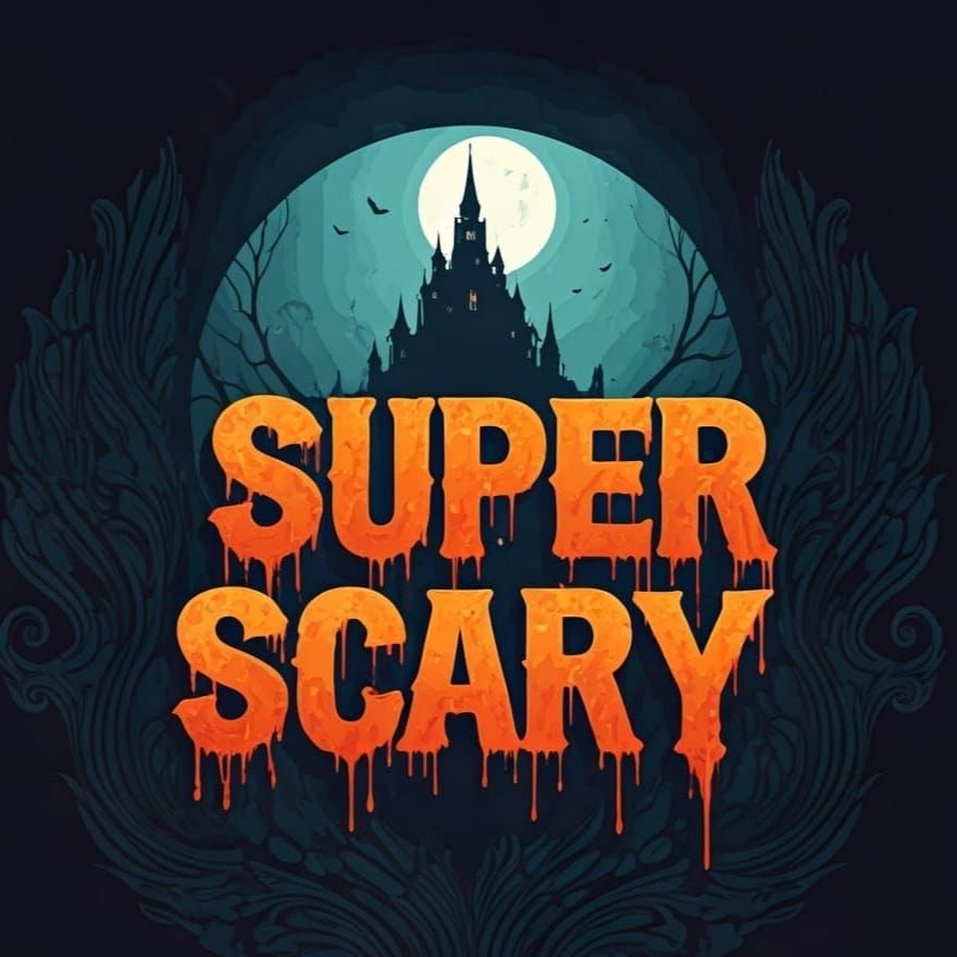 Dark Gothic Horror in Triply-Bolstered, Italicized Uppercase...