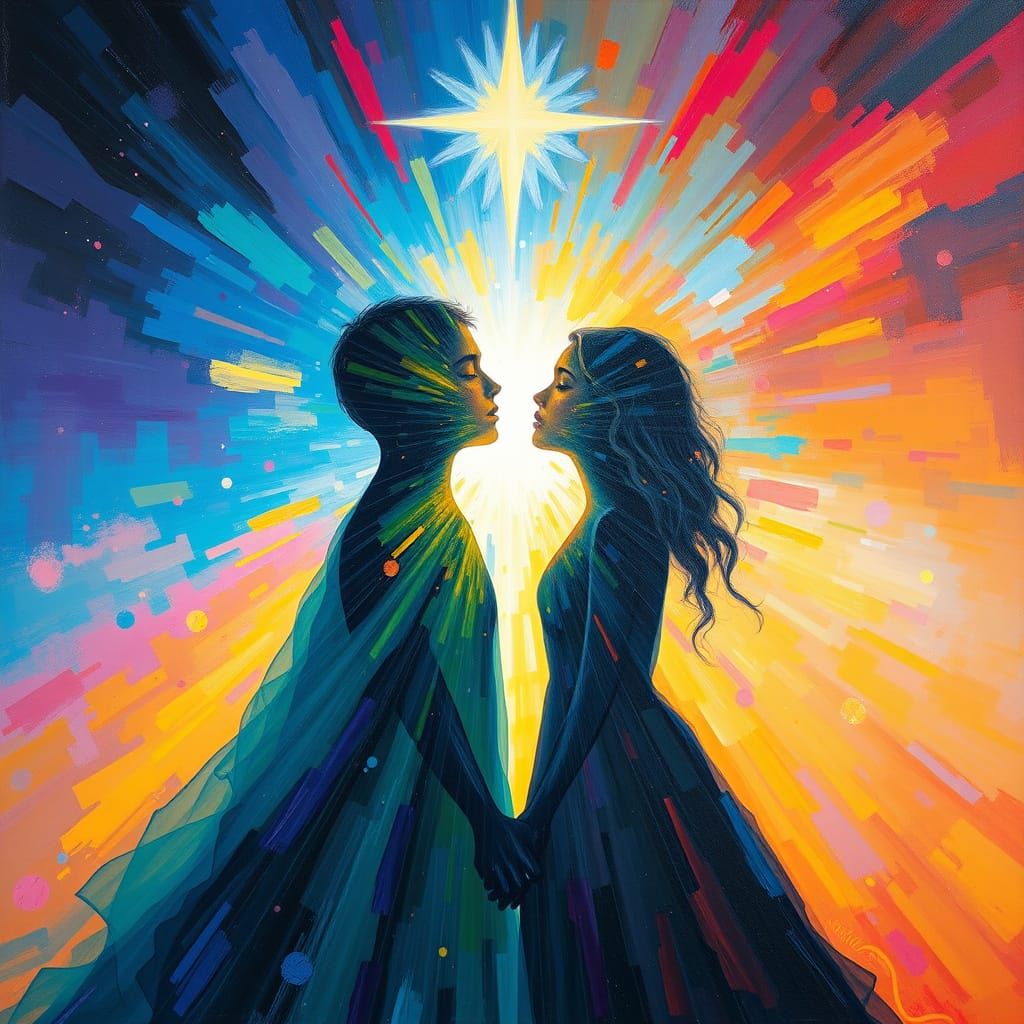 Harmony of Light and Shadow in Oil Painting