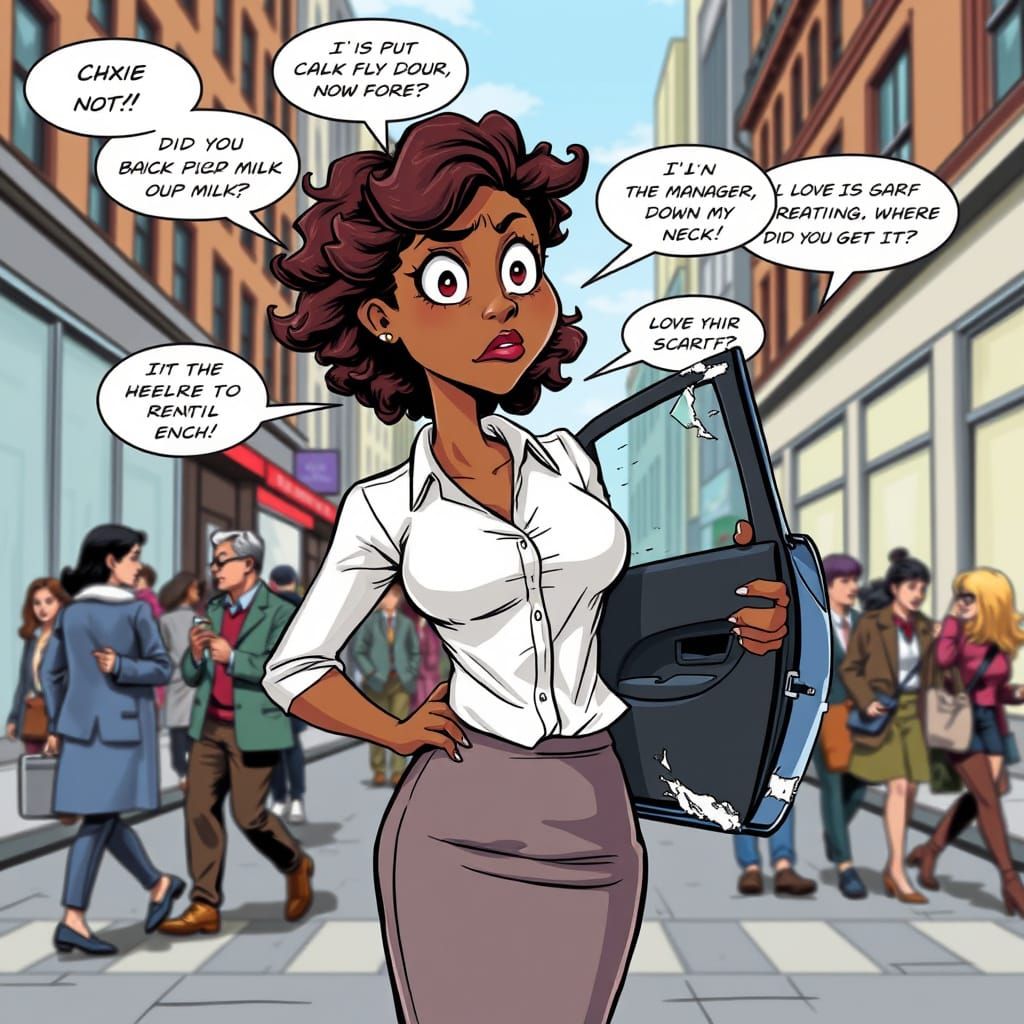 Trixie Grace, Office Worker, Struggles with Supersonic Heari...