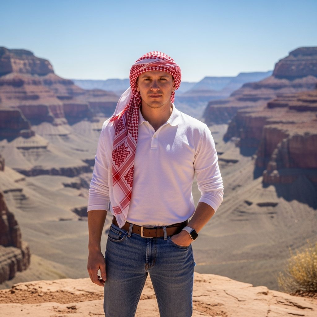 Grand Canyon Portrait in Natural Summer Light