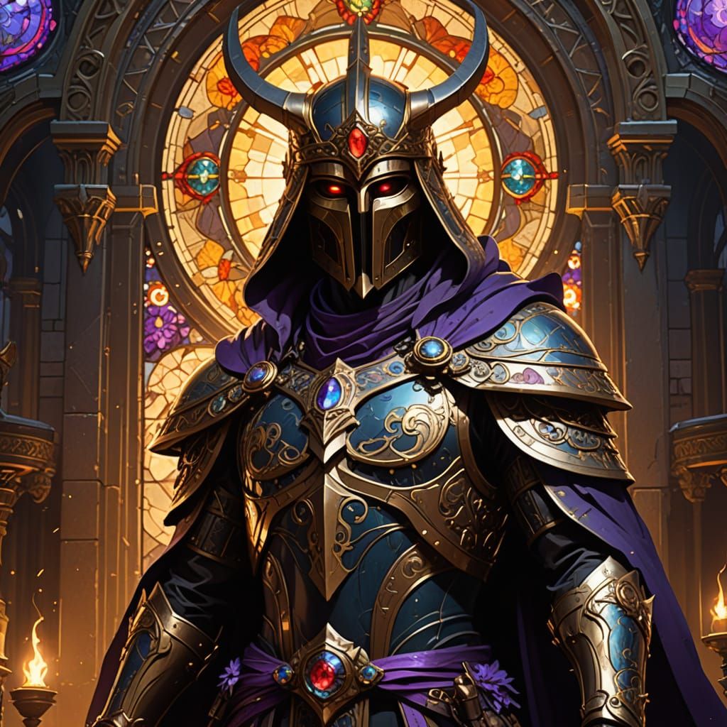 Dark Fantasy Patchwork Golem Concept Art