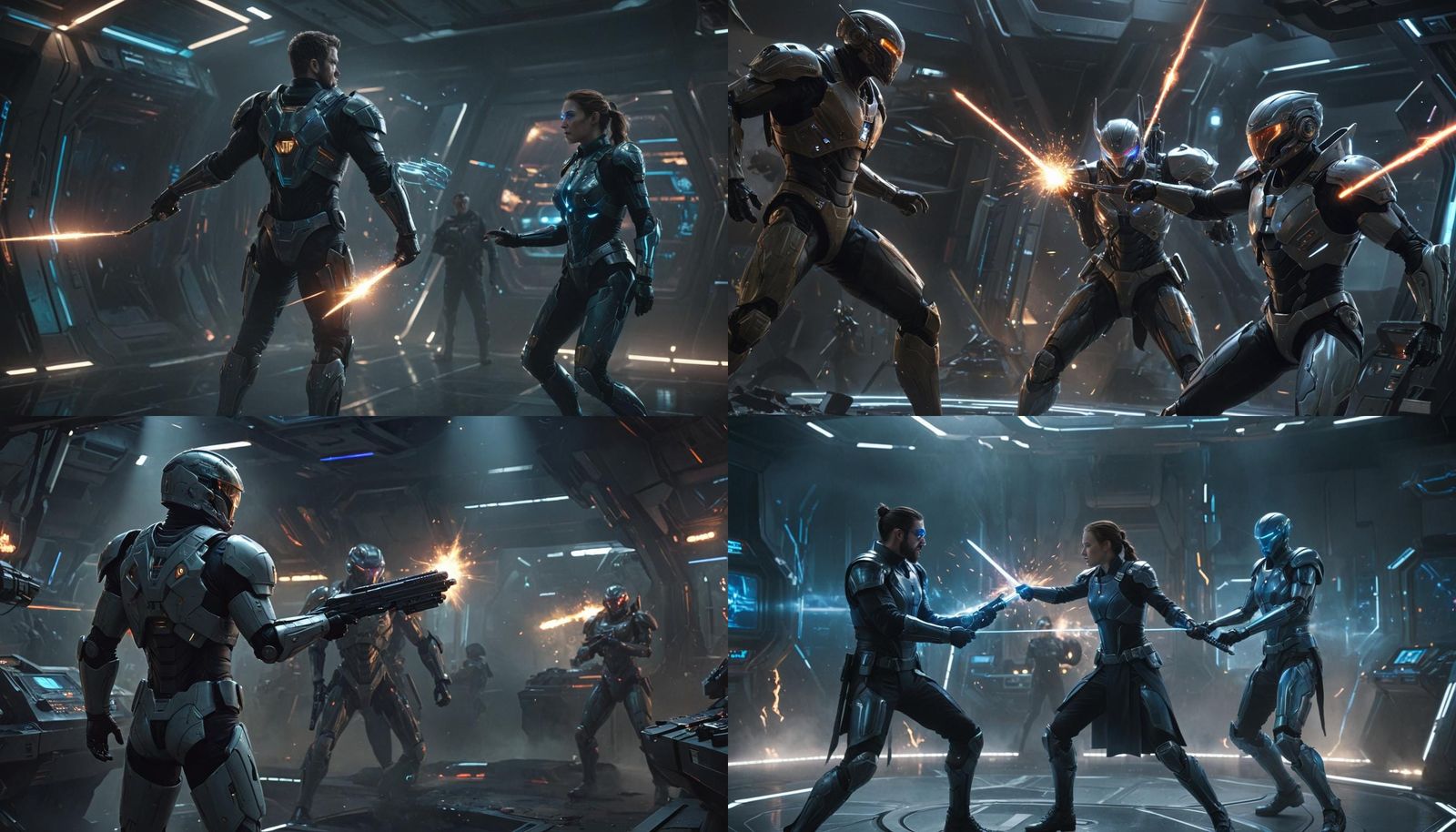 Climactic Battle Between Captain Alex and Zyphorian Commande...