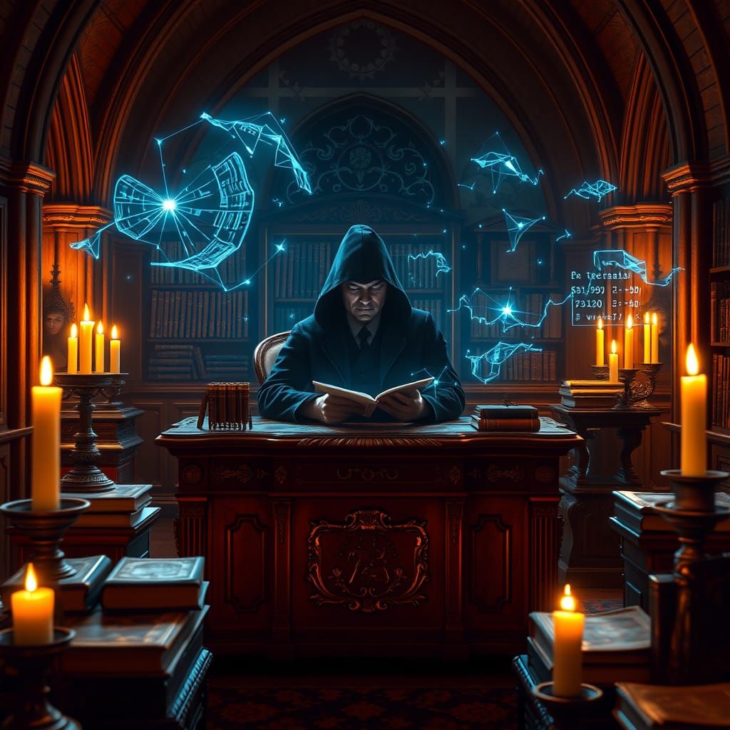 Gothic Data Visionary in a World of Contrasts