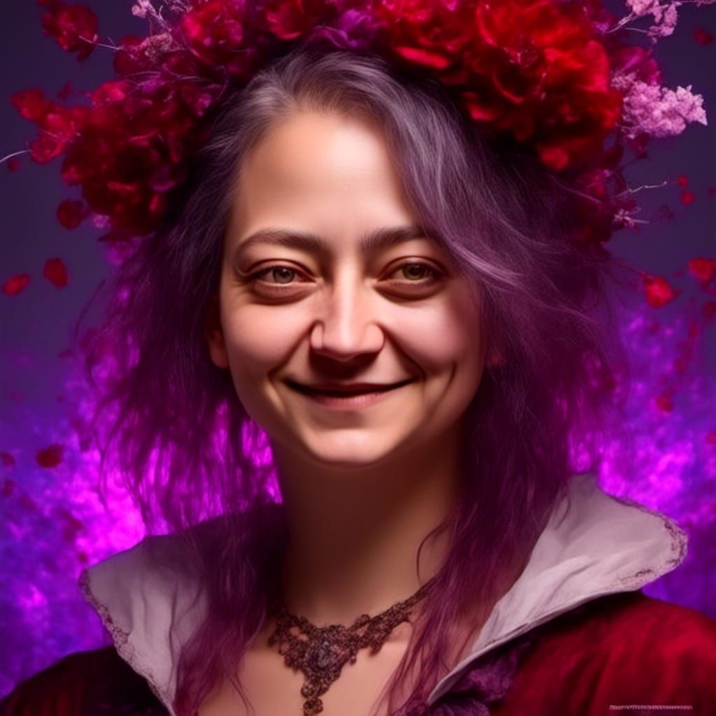 Rococo Horrorcore Portrait in 8k Resolution