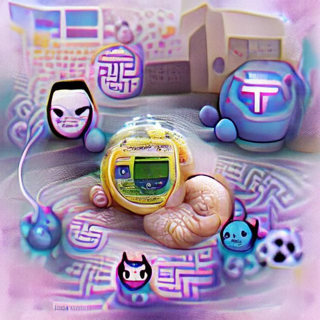 Sentient Tamagotchi with Expressive Digital Face