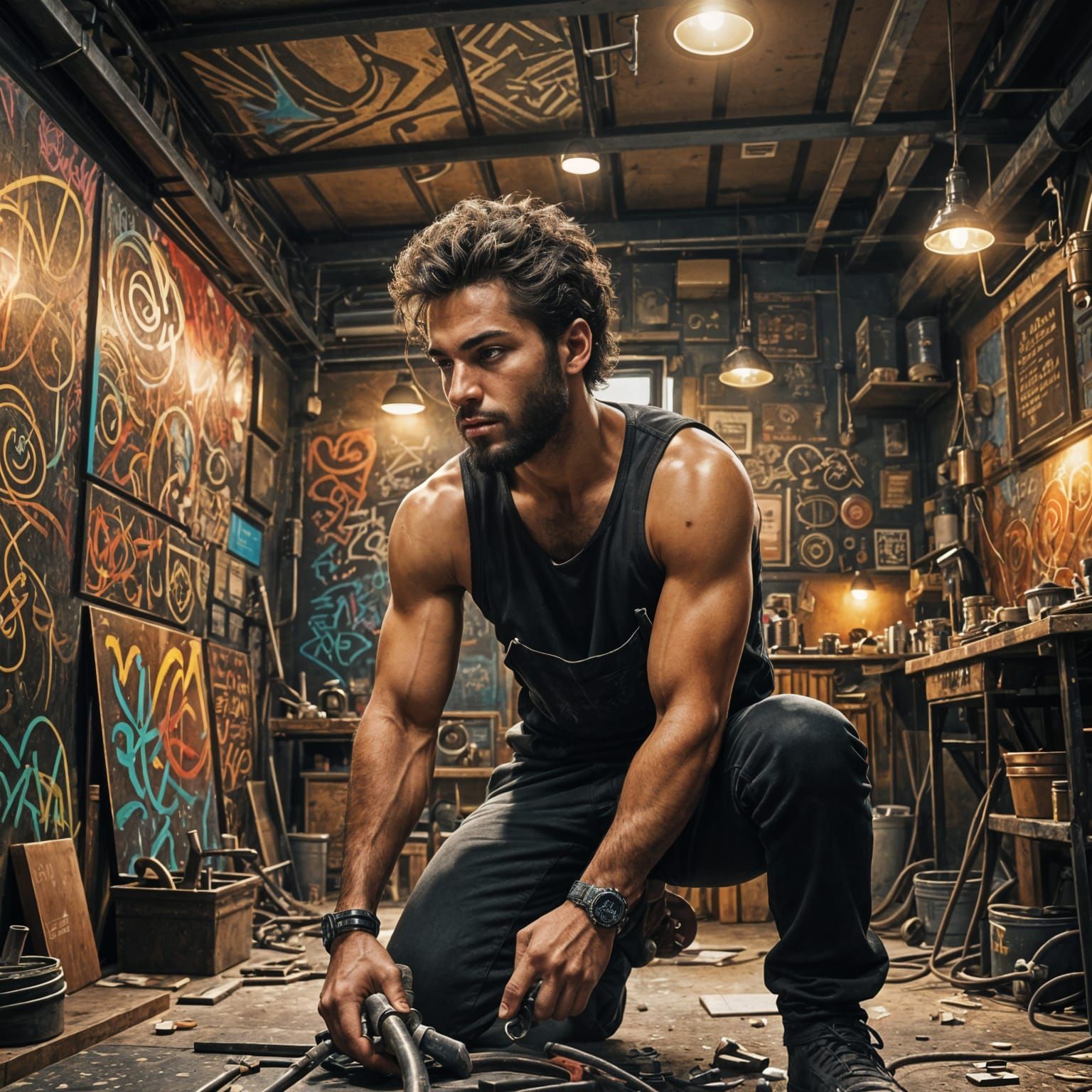 Egyptian Muscle Hunk! - [Pt. 2].