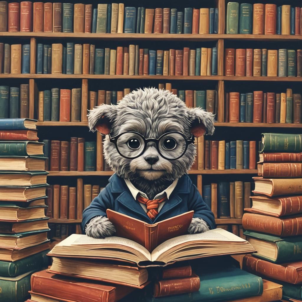 Benny the Bookworm: An AI Interpretation