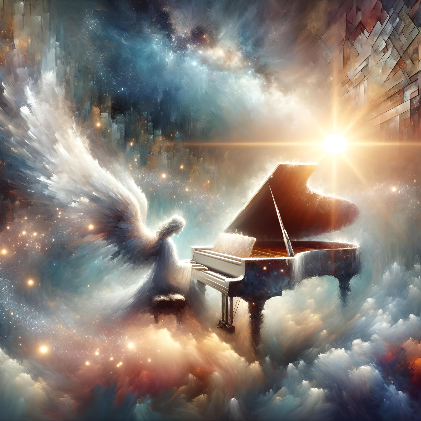 The angels played the most beautiful music when I died. Trul...