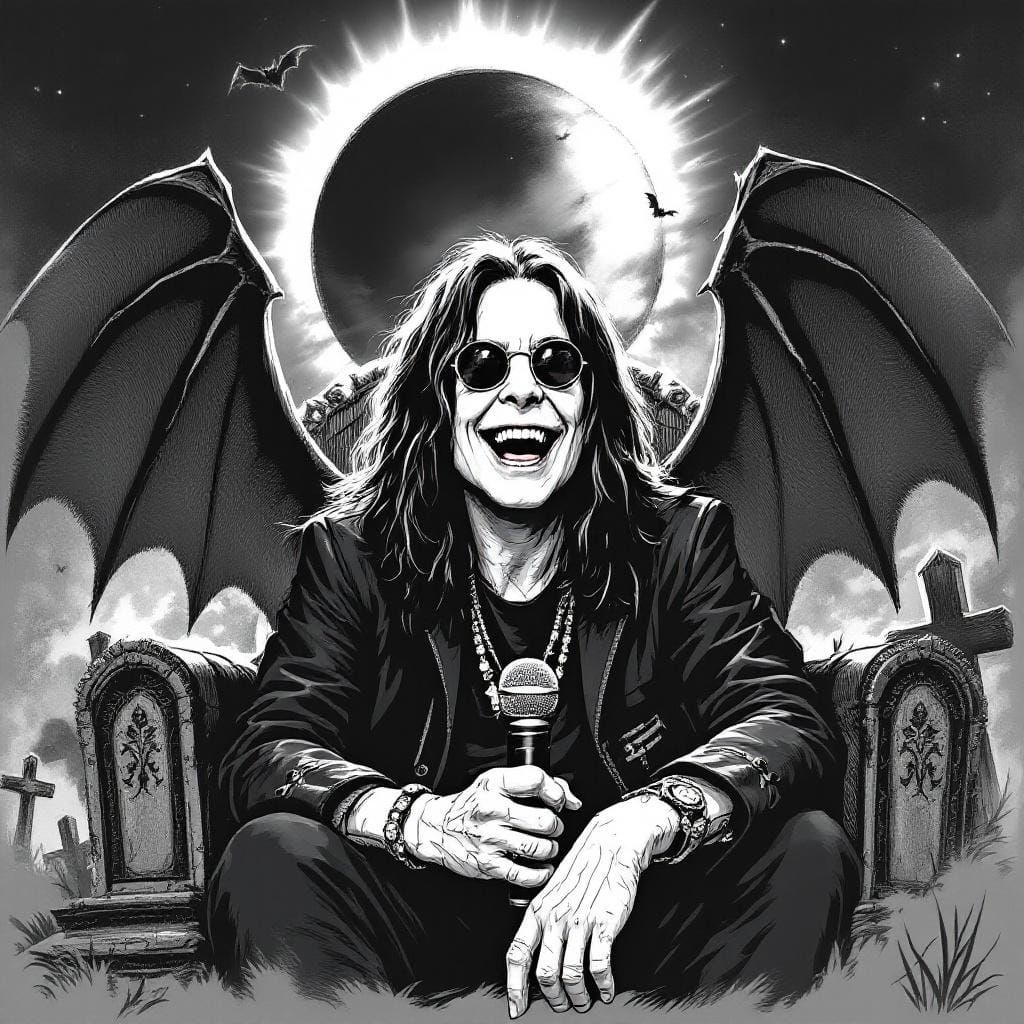 Ozzy Osbourne Fanart: Prince of Darkness Sketch
