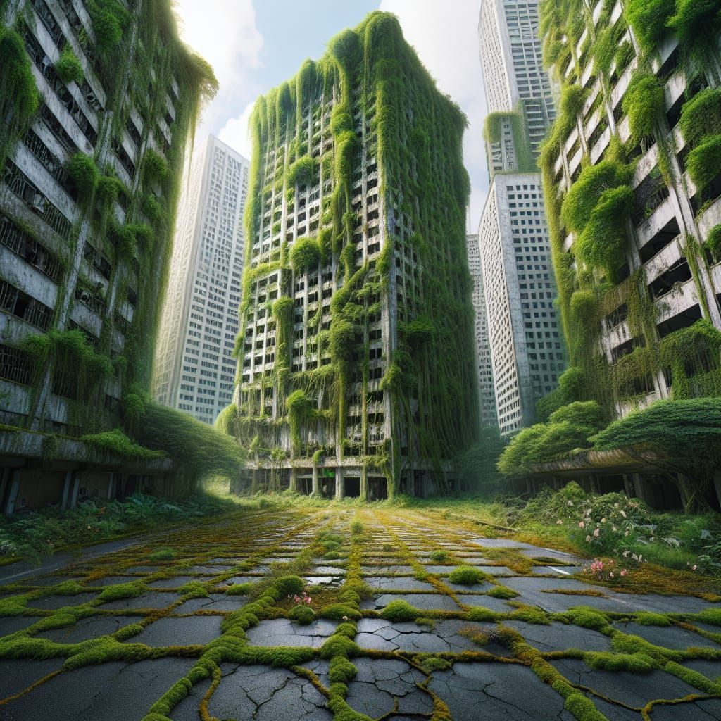 Nature Reclaims an Abandoned City