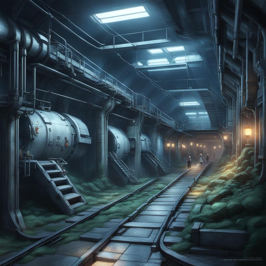 Children with Supernatural Powers in Underground Facility