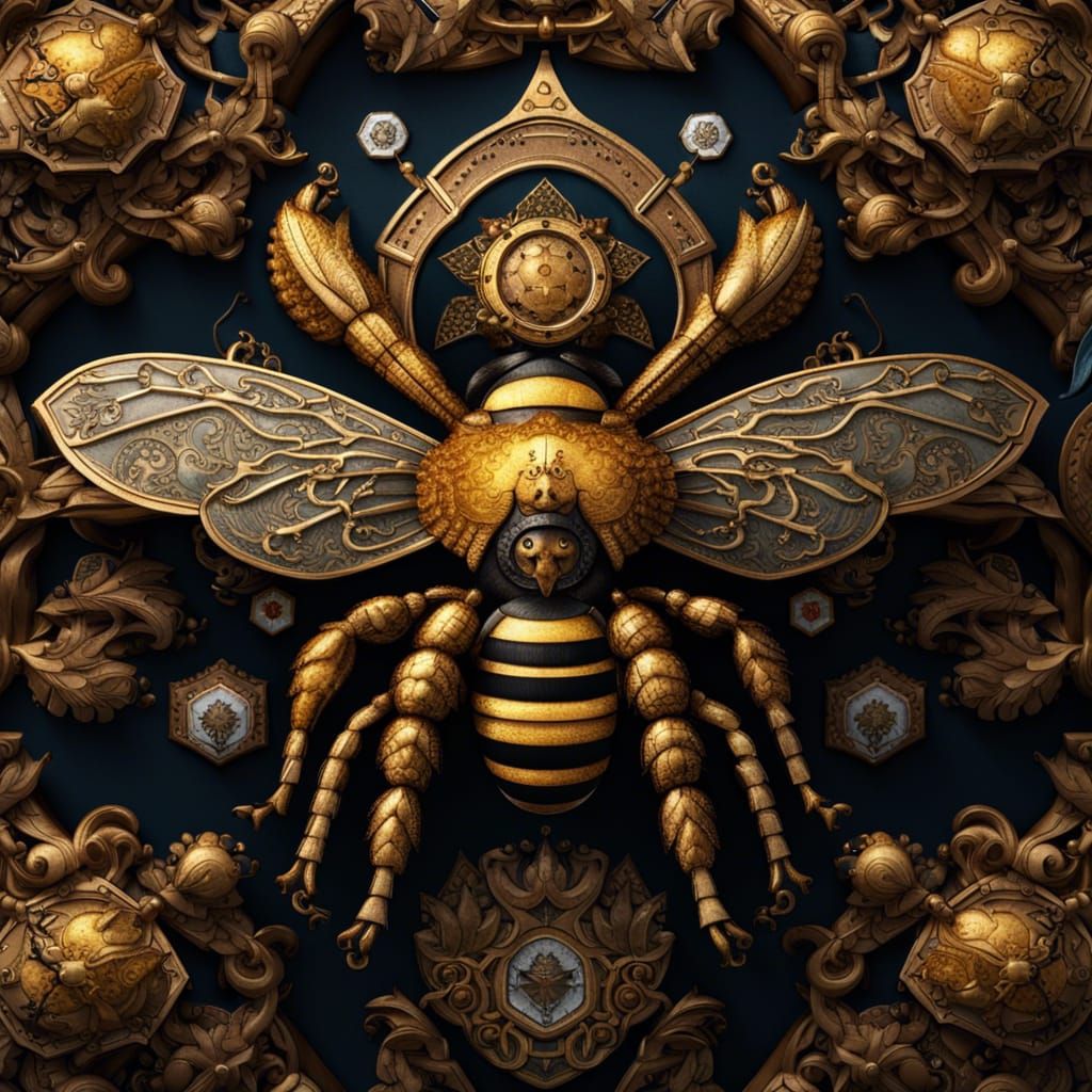 Imperial Order of the Bee Coat of Arms
