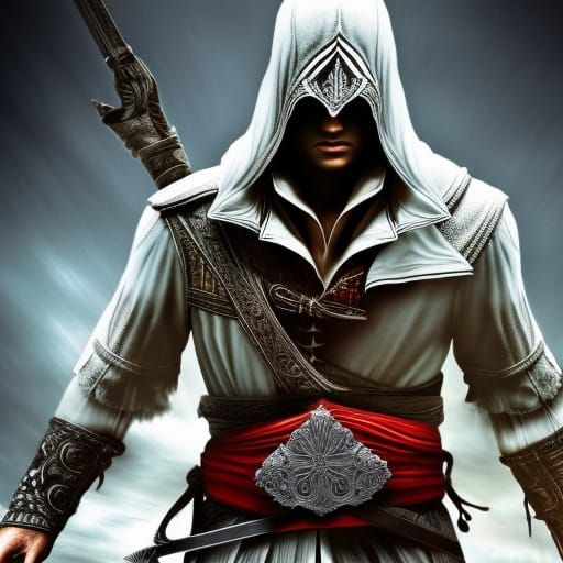 Epic Assassin's Creed Character in HDR