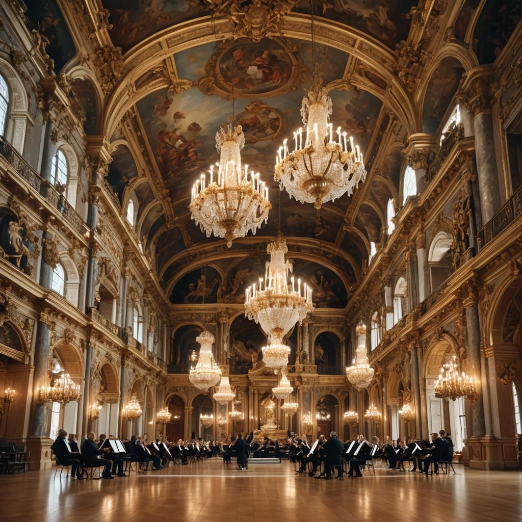 Majestic Baroque Concert in Opulent Hall