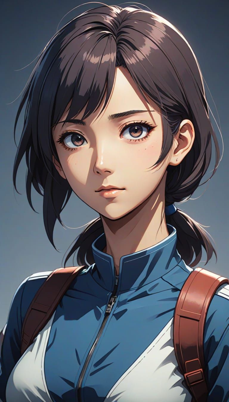 Anime-Inspired Artwork in Cinematic Lighting Style