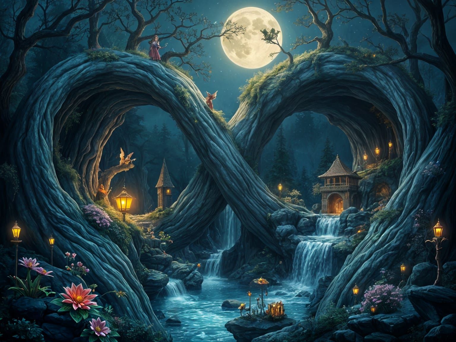 A fantasy world