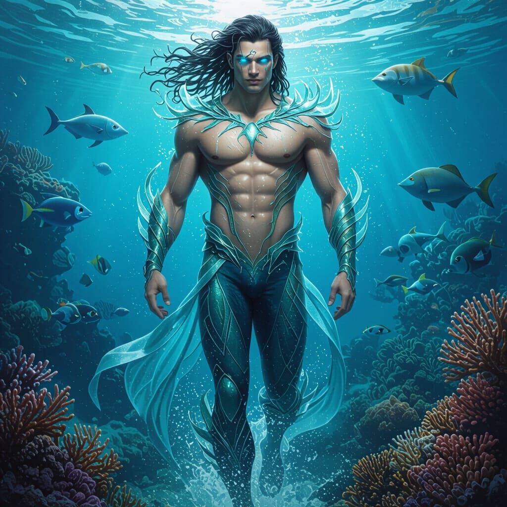 Atlantean superhero