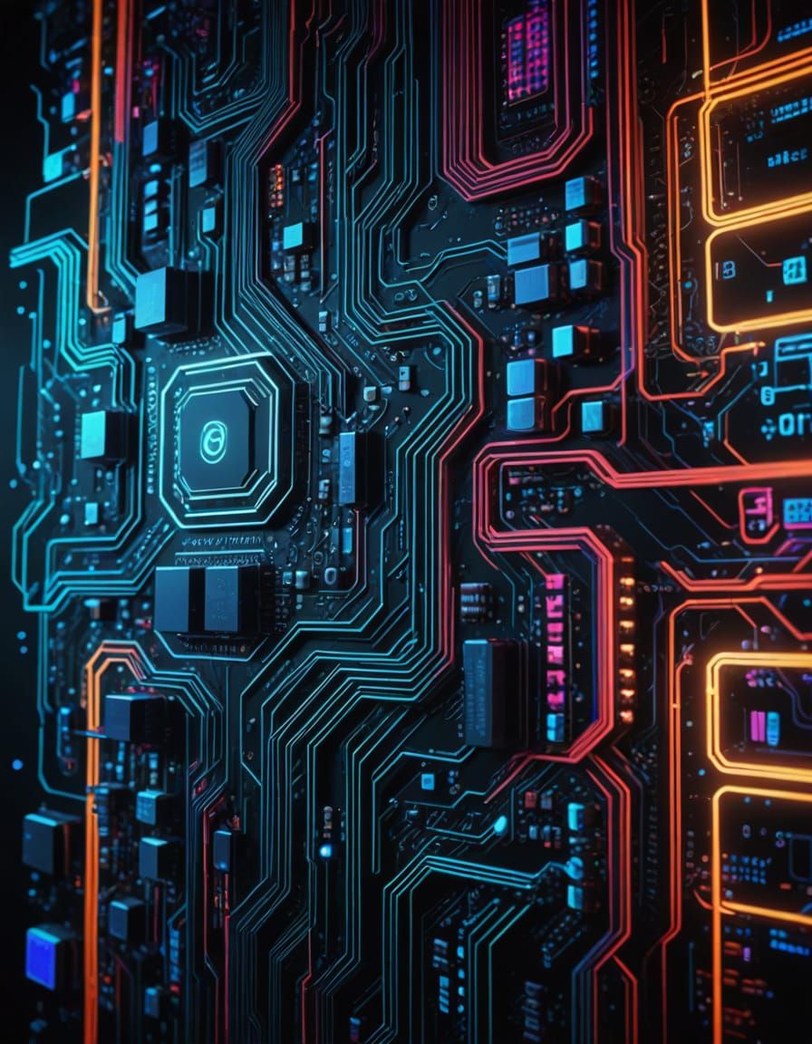 Surreal Developers Compete in Glowing Digital Art