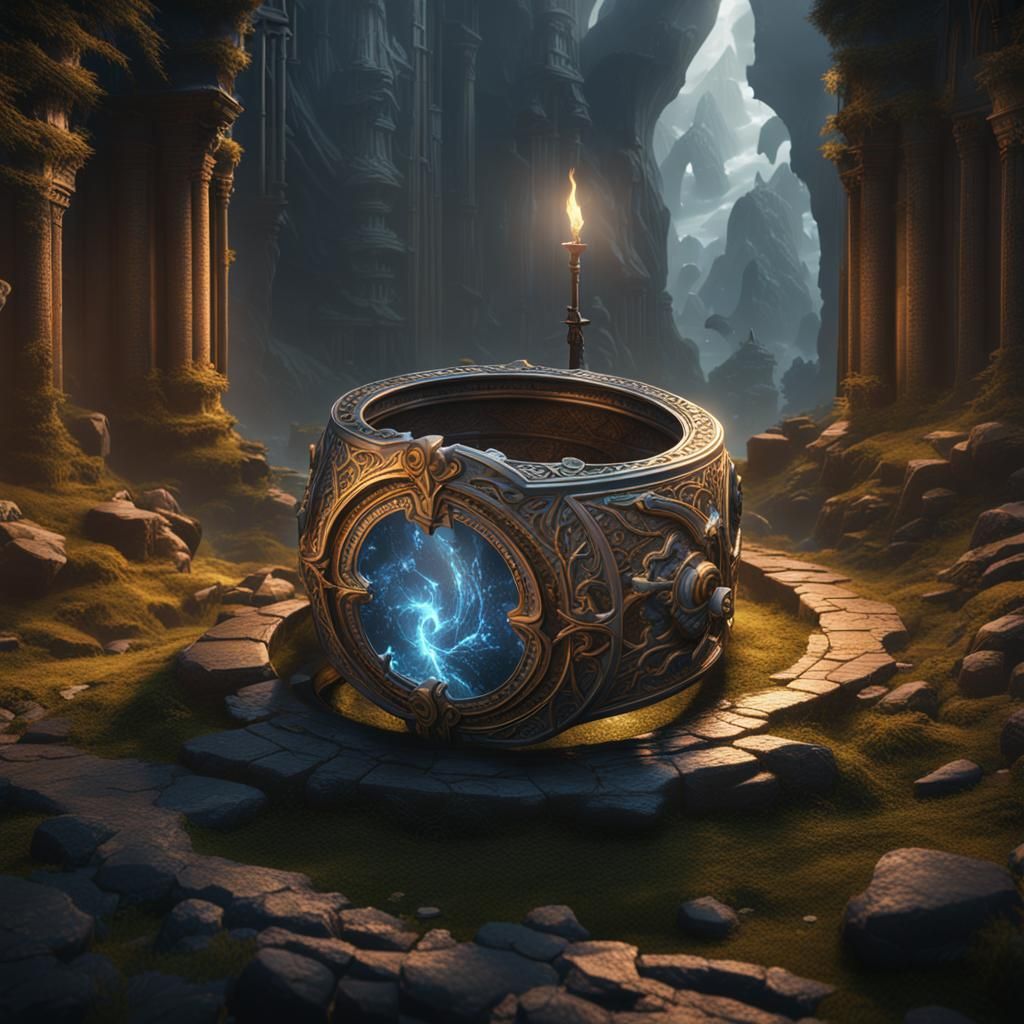 Ring of Faith: Detailed Fantasy Concept Art