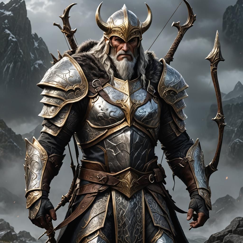 Odin the Archer: Photorealistic Skyrim Hero