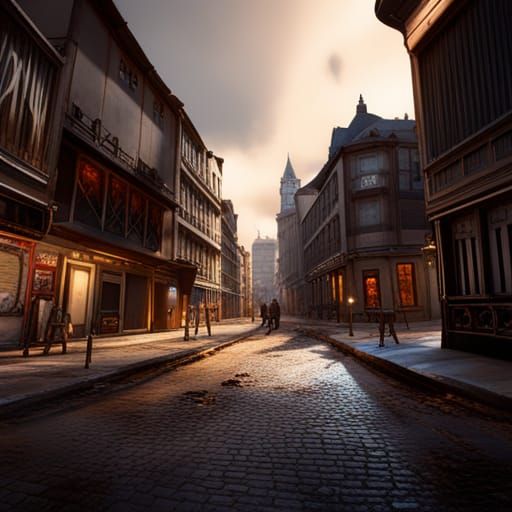 Mutant Zombie Roams Paris Streets