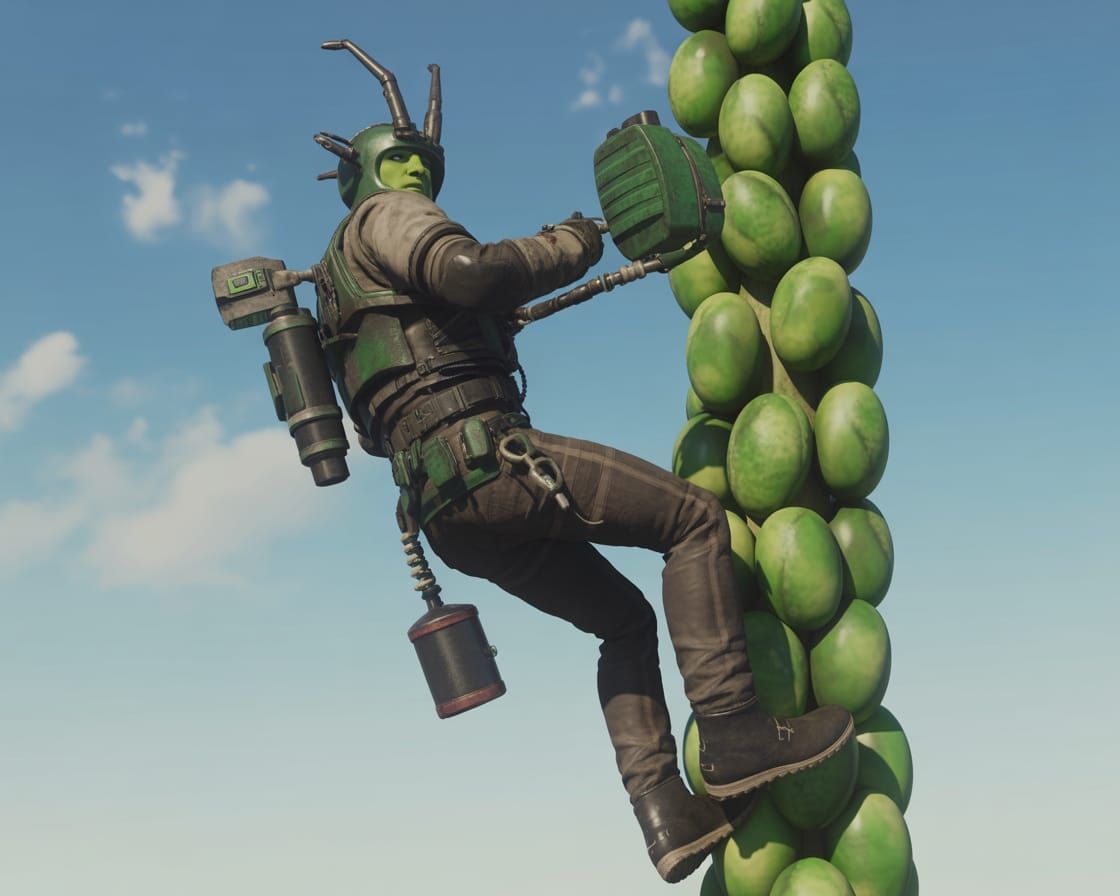 Captain Hornfúggle Climbs a Manic Beanstalk