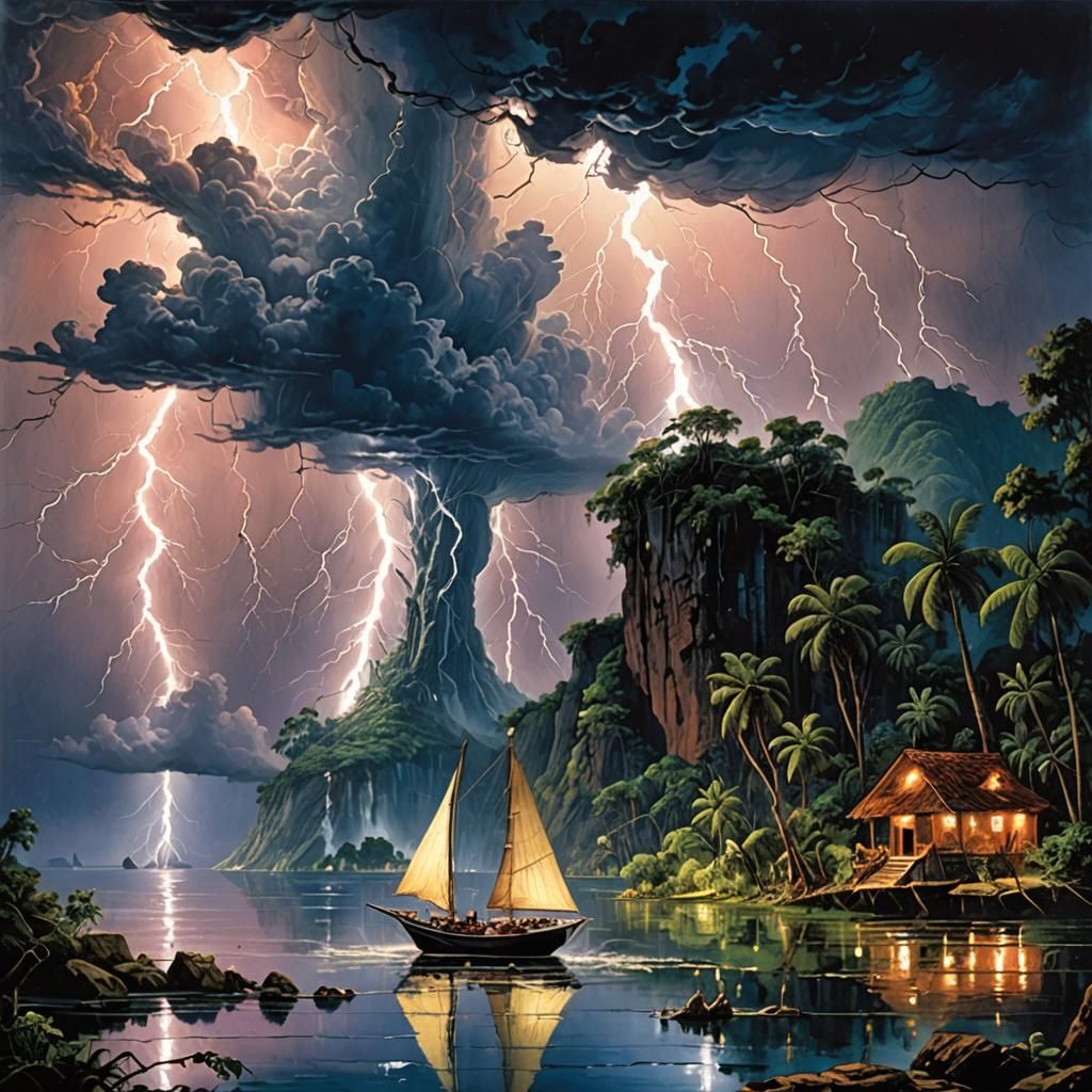 Night Lightning No. 1