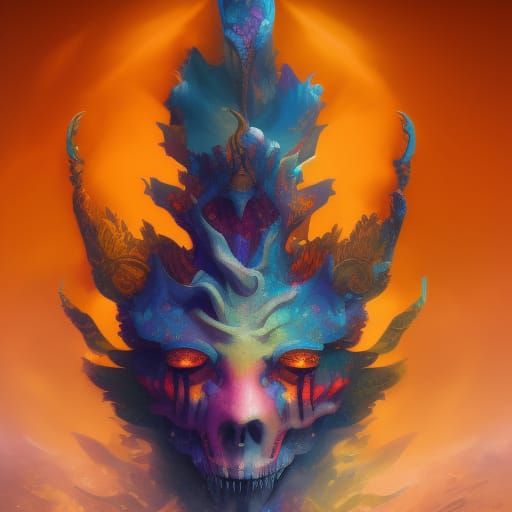 Hyperrealistic Flat Earth Concept Art