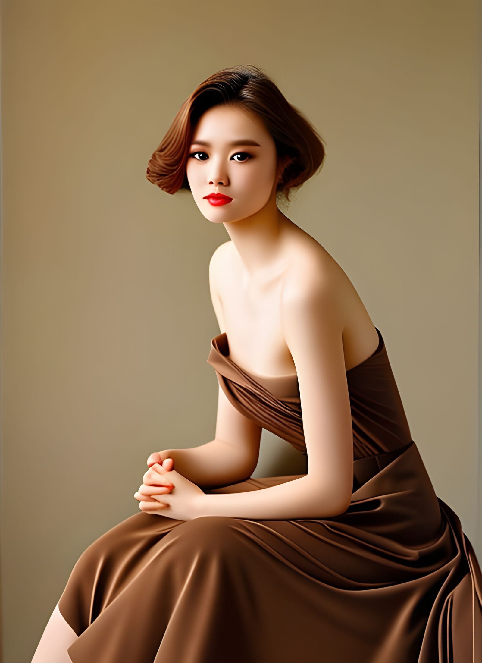 Ultrarealistic Portrait with Detailed Skin Texture