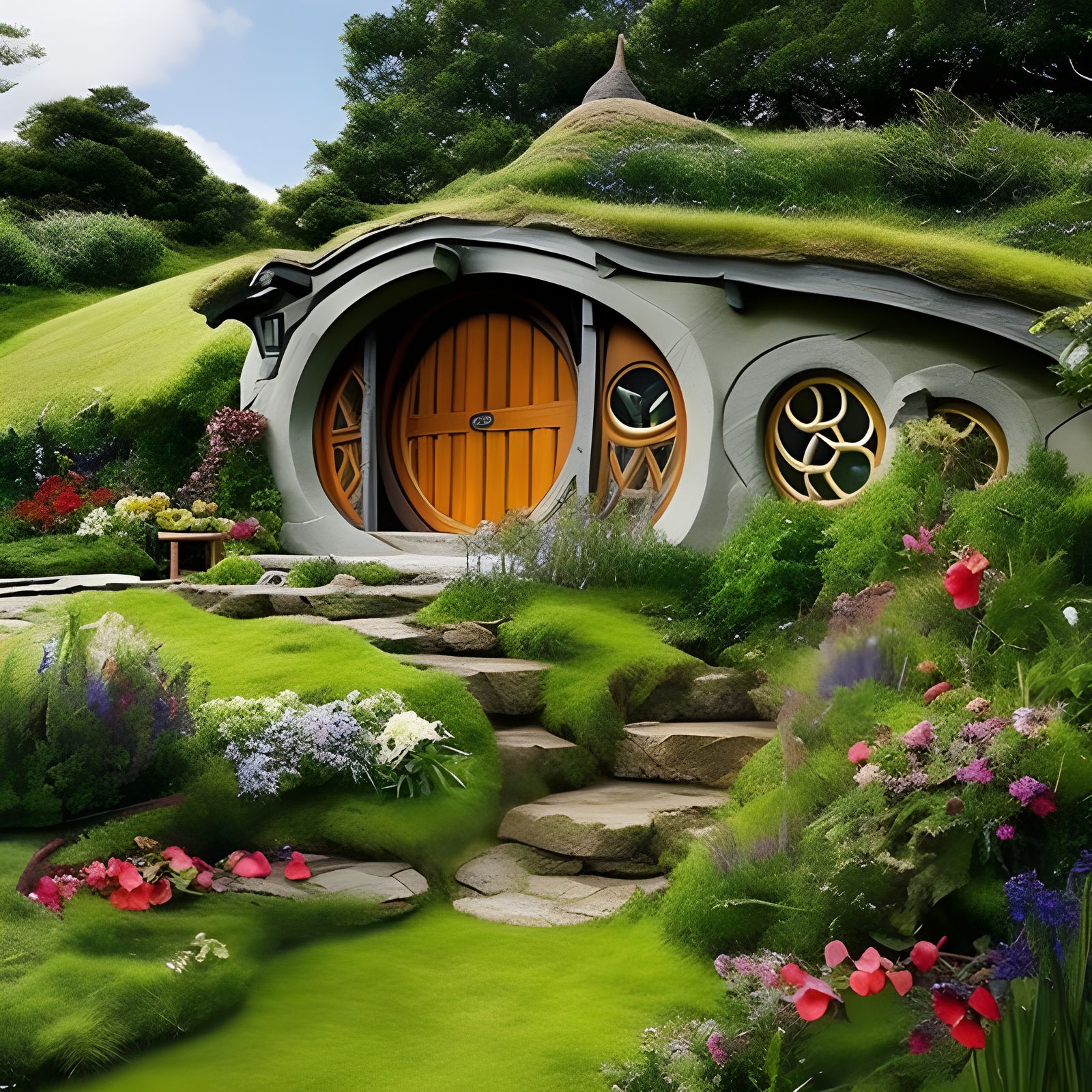 Charming Hobbit Home in Middle-earth