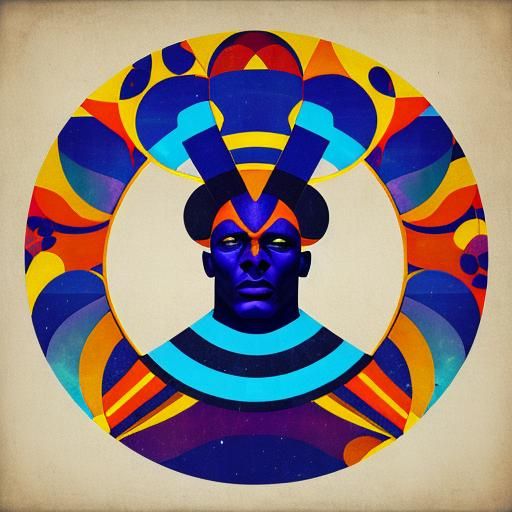 Retrofuturistic AI Image Art