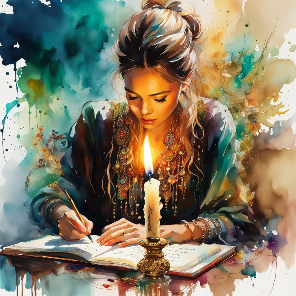 Secrets written by candlelight