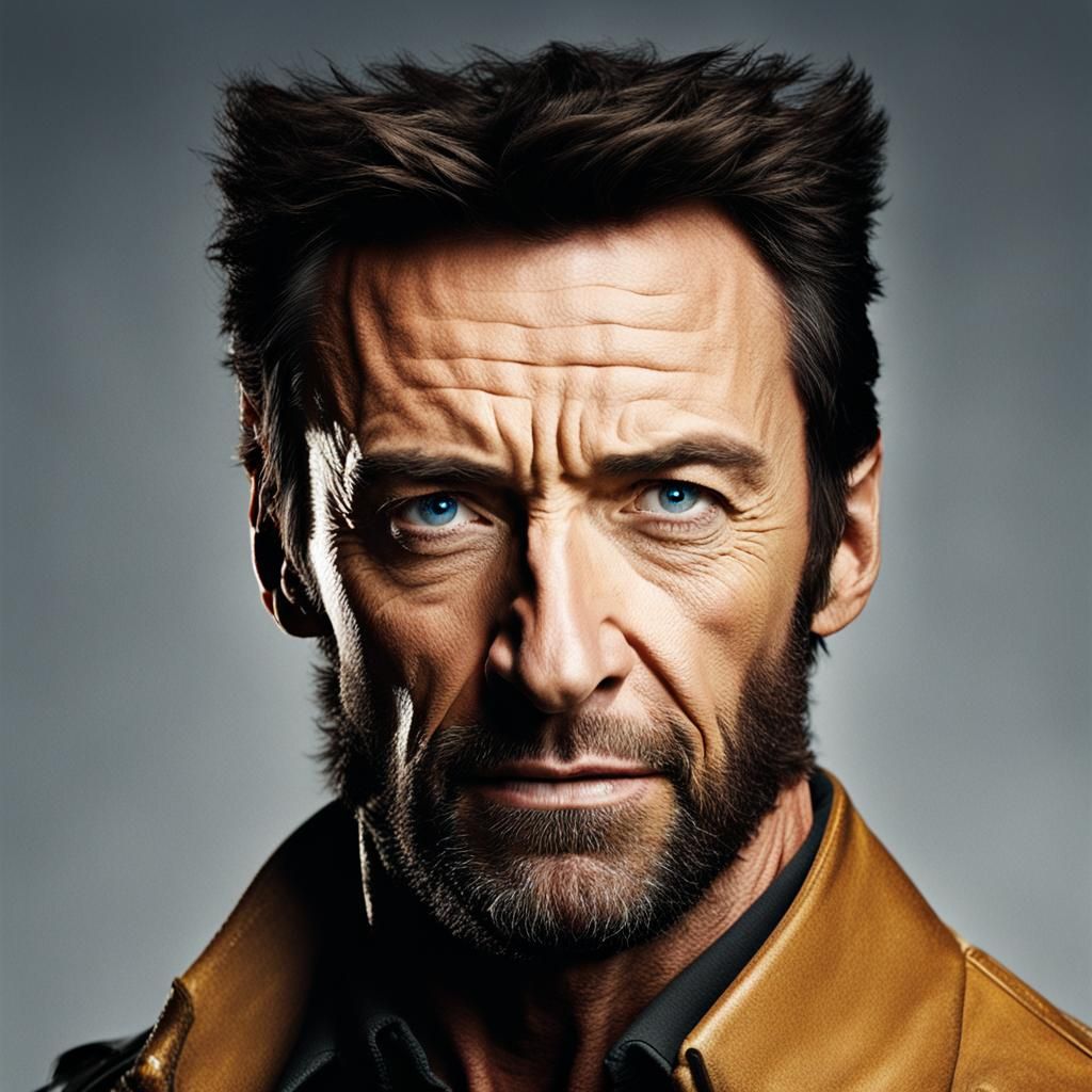 Hugh Jackman as Wolverine Portrait