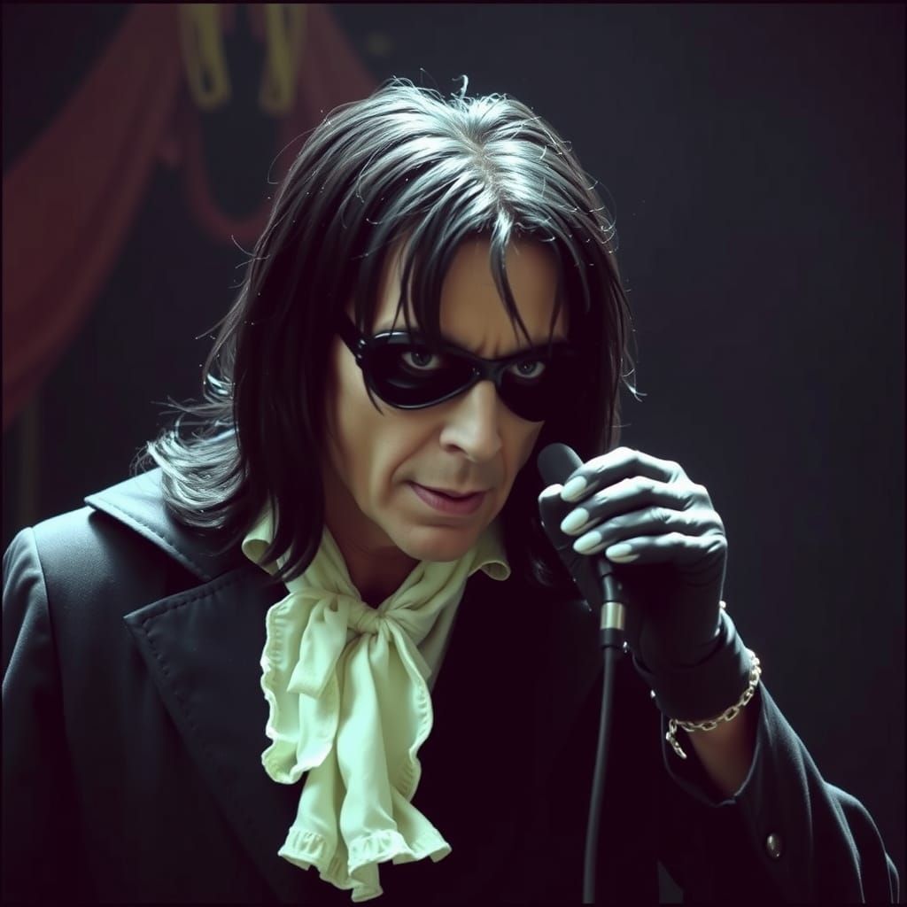 Shock Rock Icon as Slytherin Headmaster