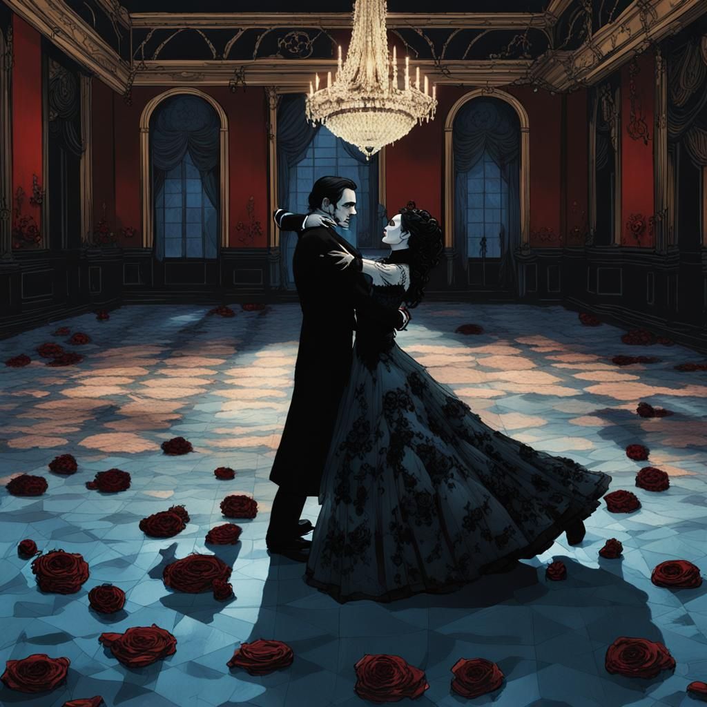 Vanessa Ives and Phantom Gothic Ballroom Dance
