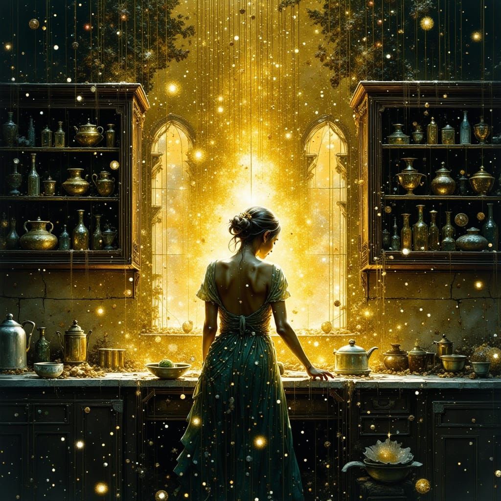 Tired Mother's Dream: Kitchen Becomes Royal Palace