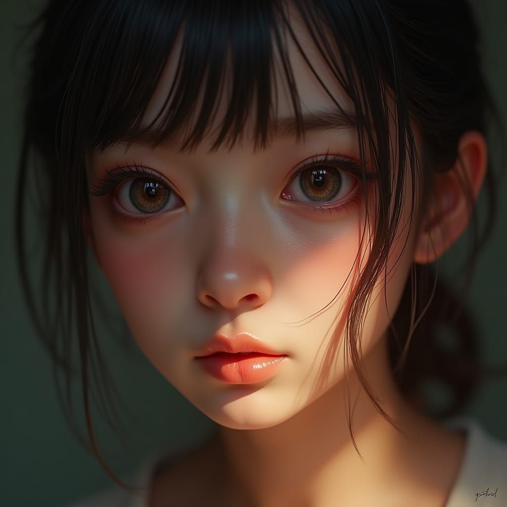 Hyper-Realistic Portrait of a Captivating Subject