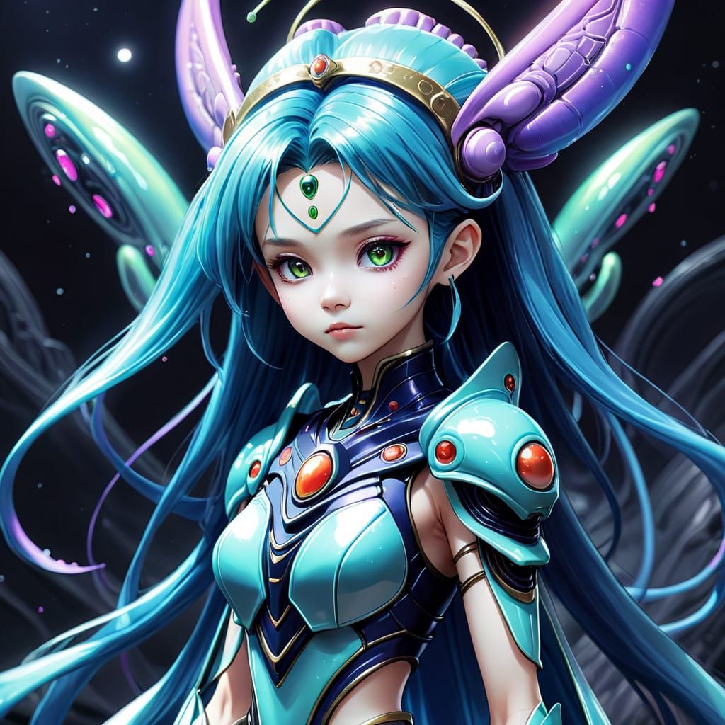 Anime Alien Princess...