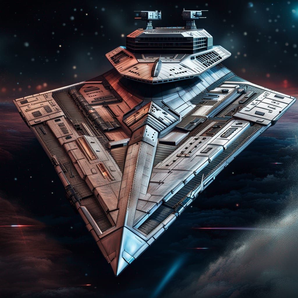 Star Wars Executor Super Star Destroyer: Hyperrealistic Conc...