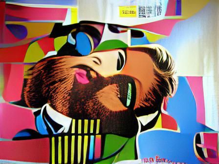 AI Image of a Bearded Man